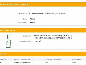 Finca Rústica Venta Nacional - IV, Valdepeñas