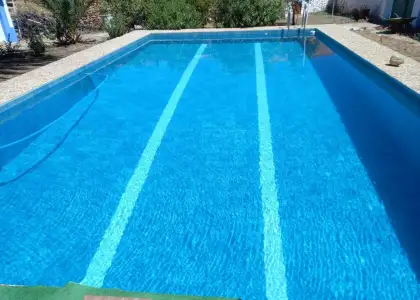 Magnífica casa en centro pueblo con piscina en Brazatortas