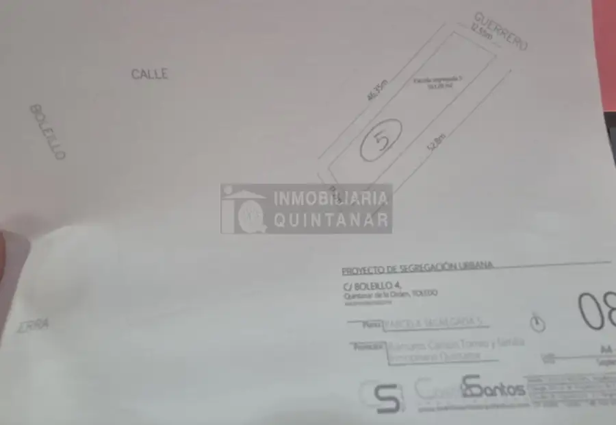 Parcela No aplicable Quintanar de la Orden en Quintanar de la Orden