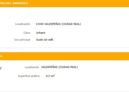 Solar en Valdepeñas, Barrio de la Manzana en Valdepeñas