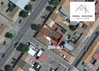 Terreno de 370 m² listo para construir en Argamasilla en Argamasilla de Calatrava
